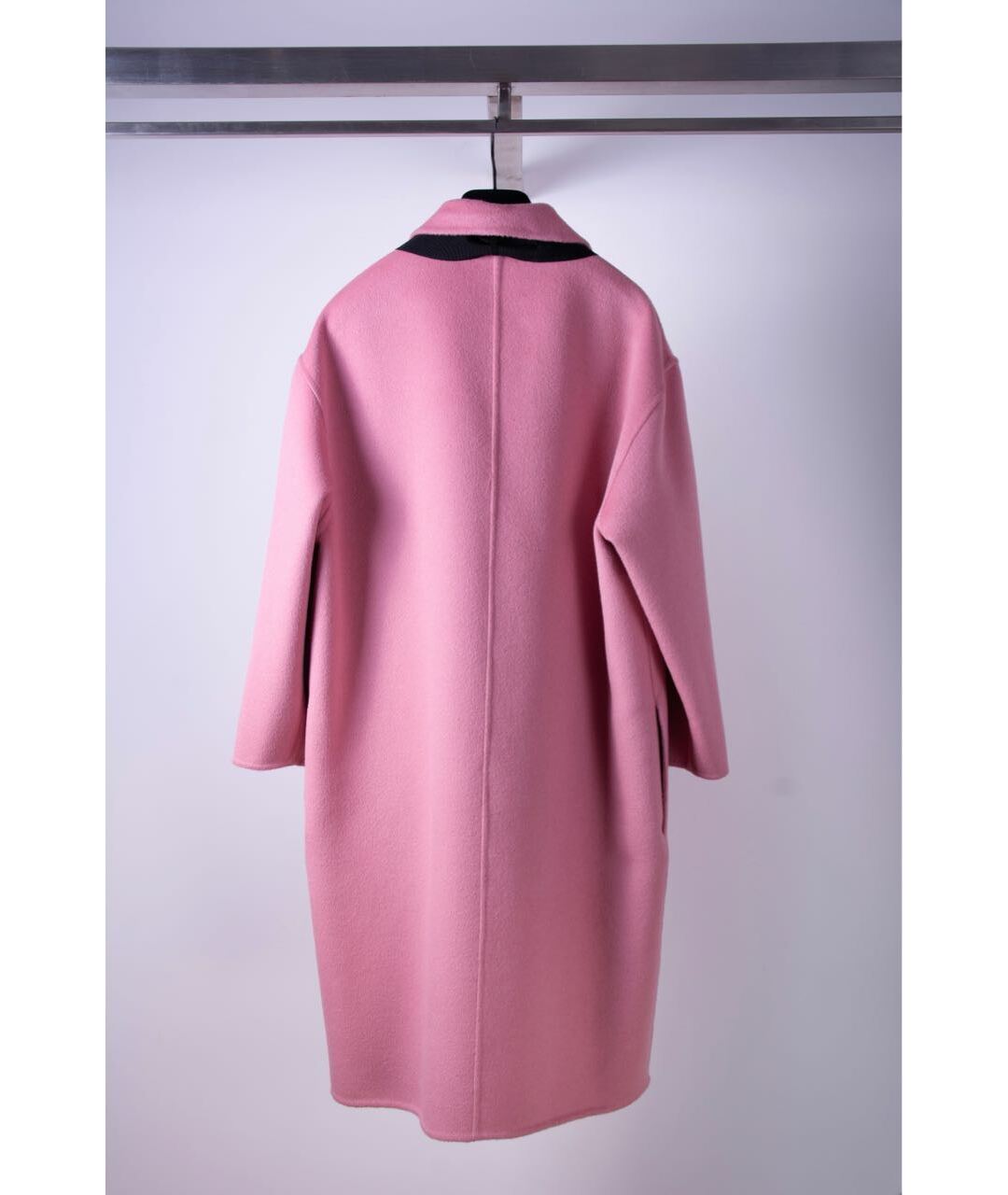 GUCCI Розовое шерстяное пальто, фото 2