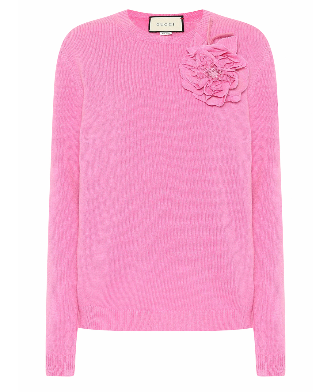 GUCCI Розовый кашемировый джемпер / свитер, фото 1