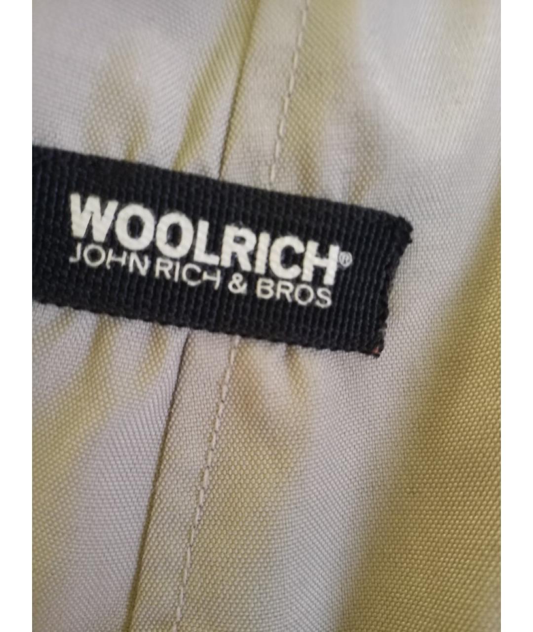 WOOLRICH Хаки куртка, фото 6