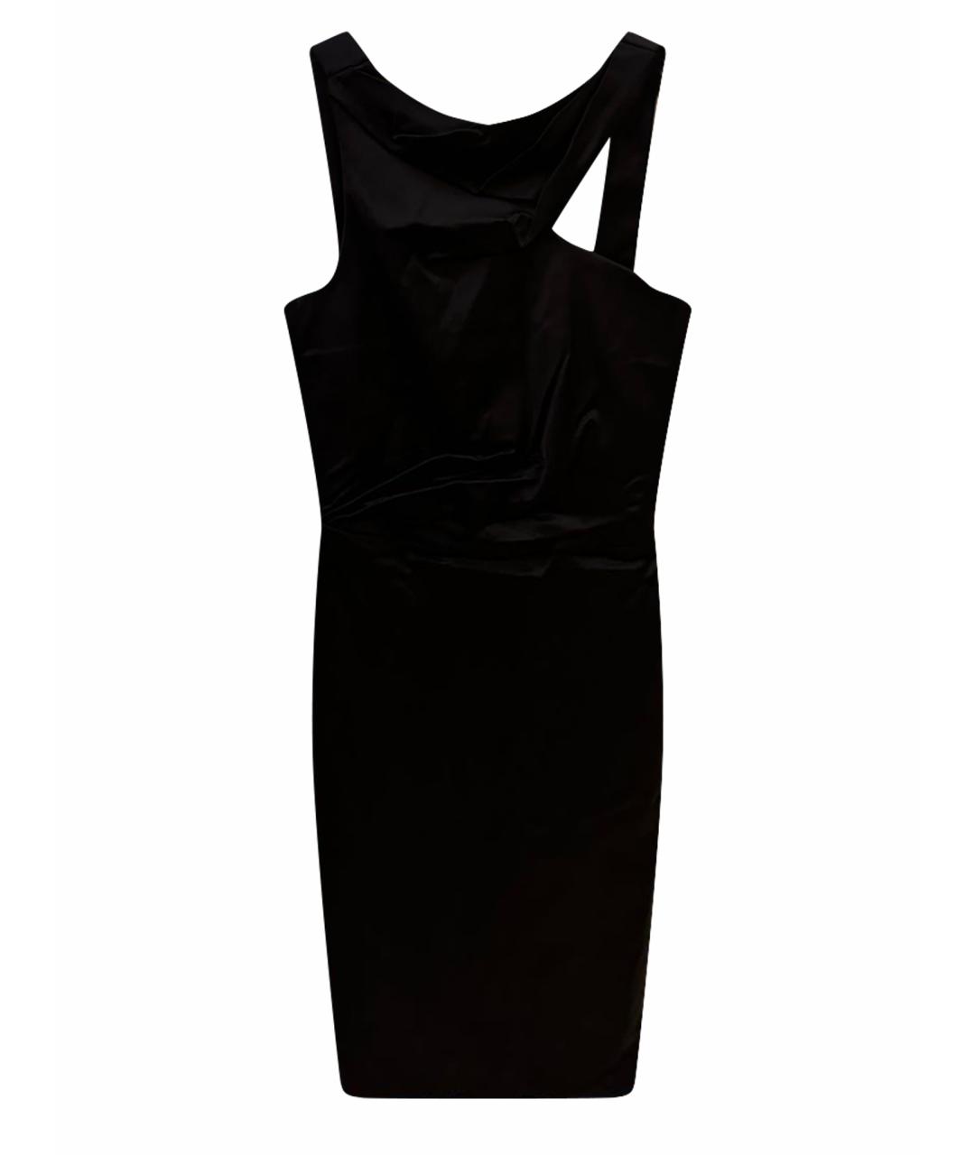 EMPORIO ARMANI Черное повседневное платье, фото 1