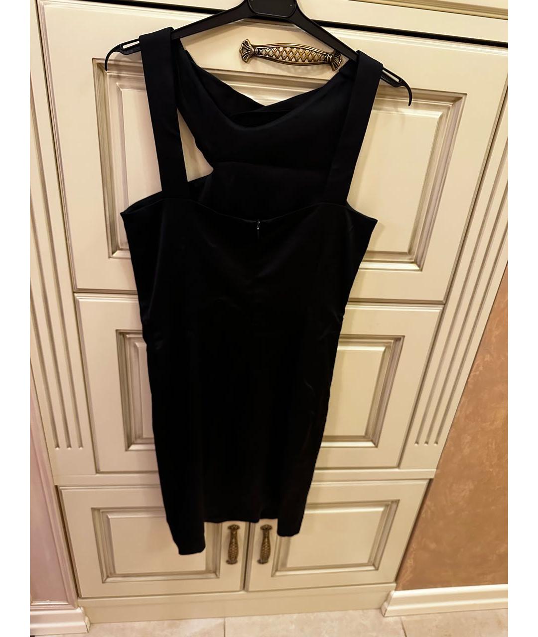 EMPORIO ARMANI Черное повседневное платье, фото 7
