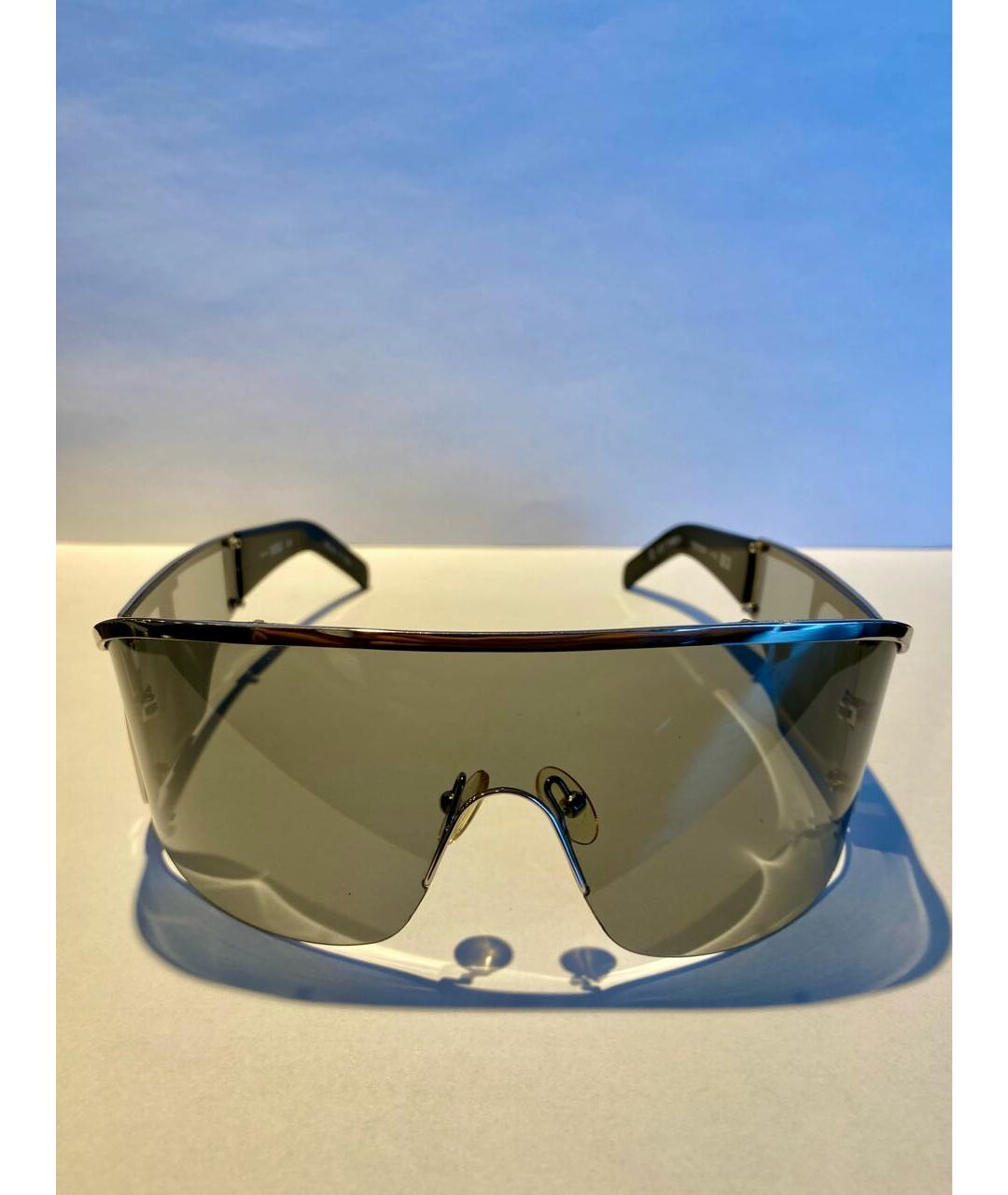 GIANFRANCO FERRE Черные металлические солнцезащитные очки, фото 6