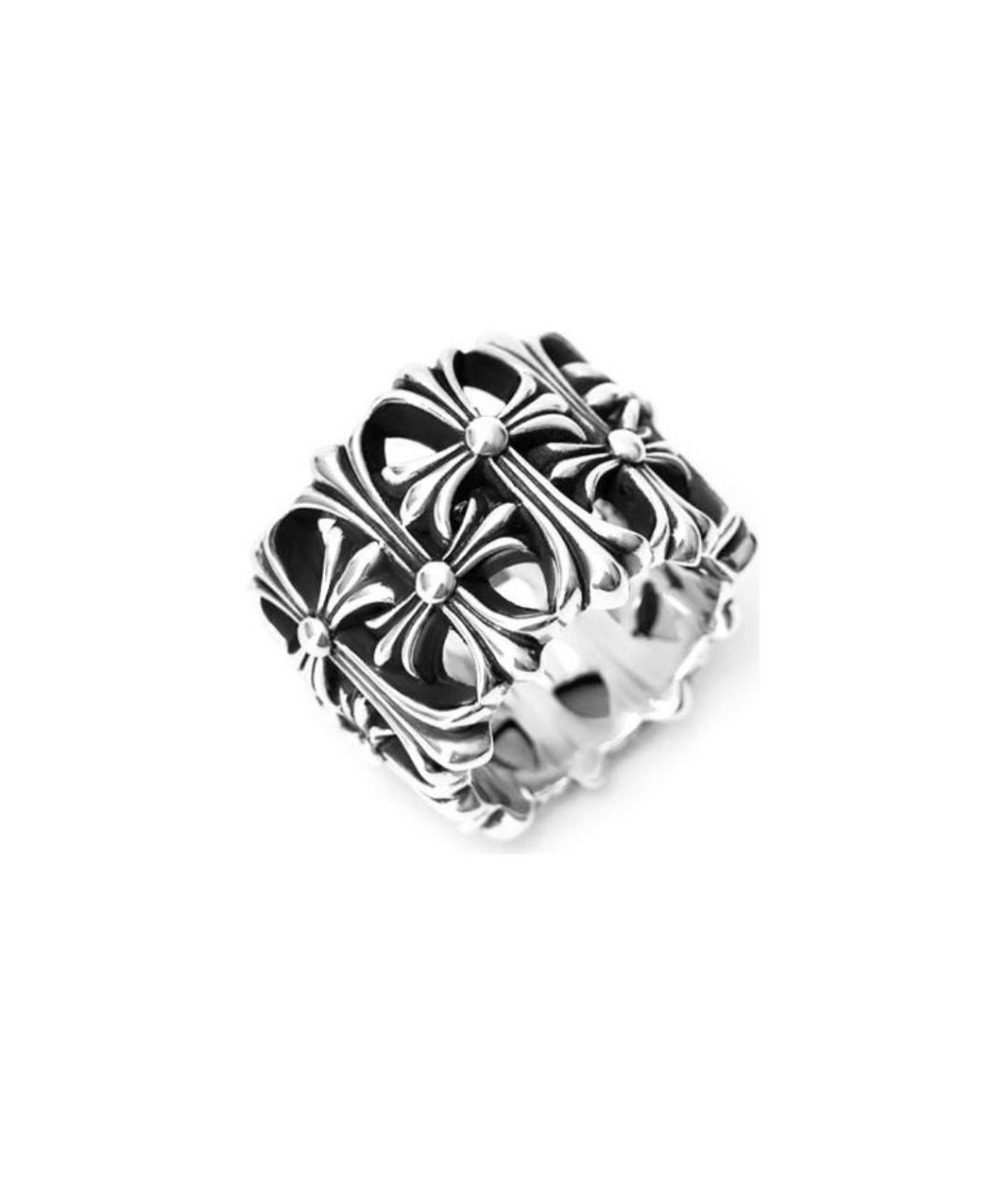 CHROME HEARTS Серебряное серебряное кольцо, фото 2