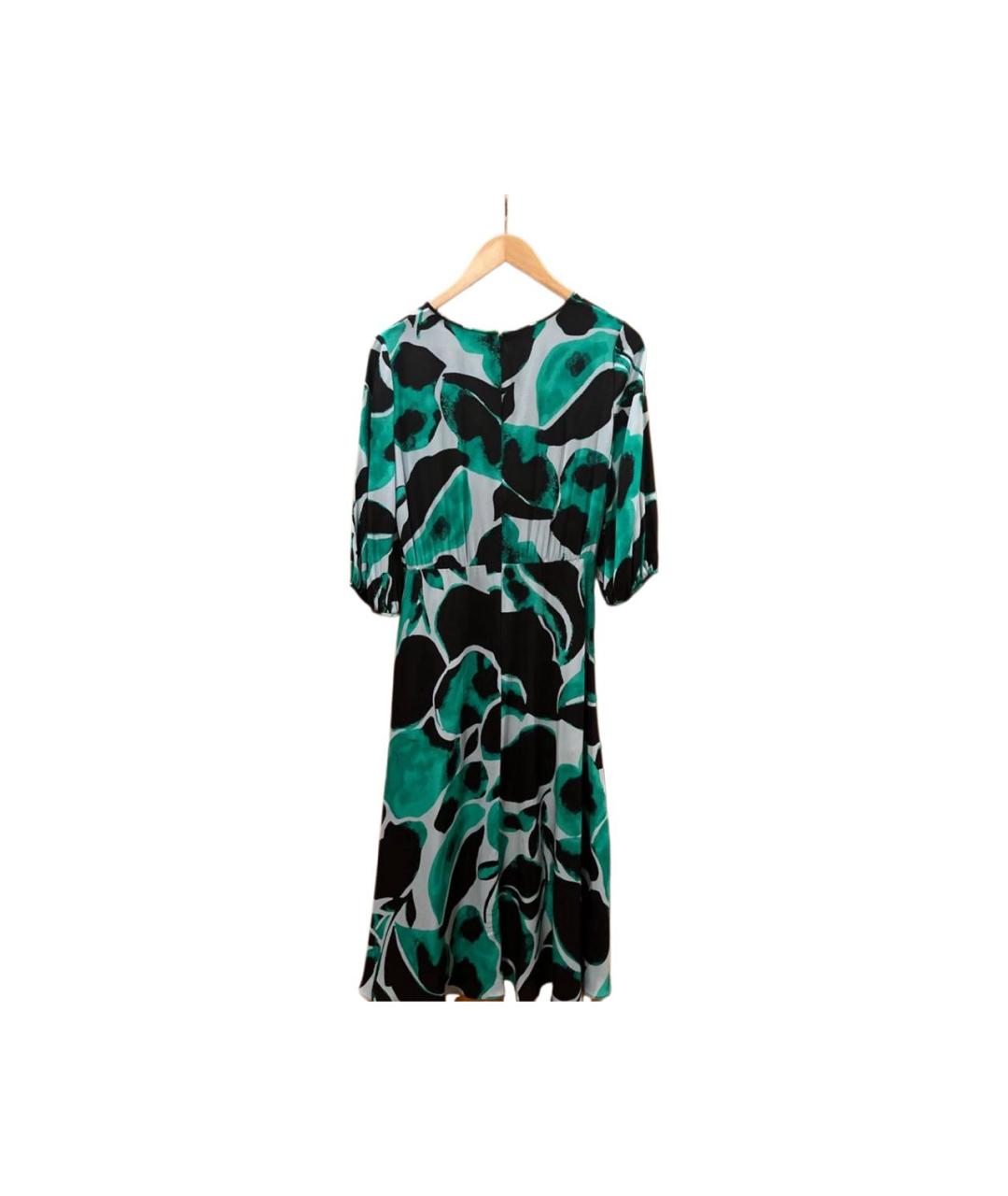 DIANE VON FURSTENBERG Мульти шелковое повседневное платье, фото 2