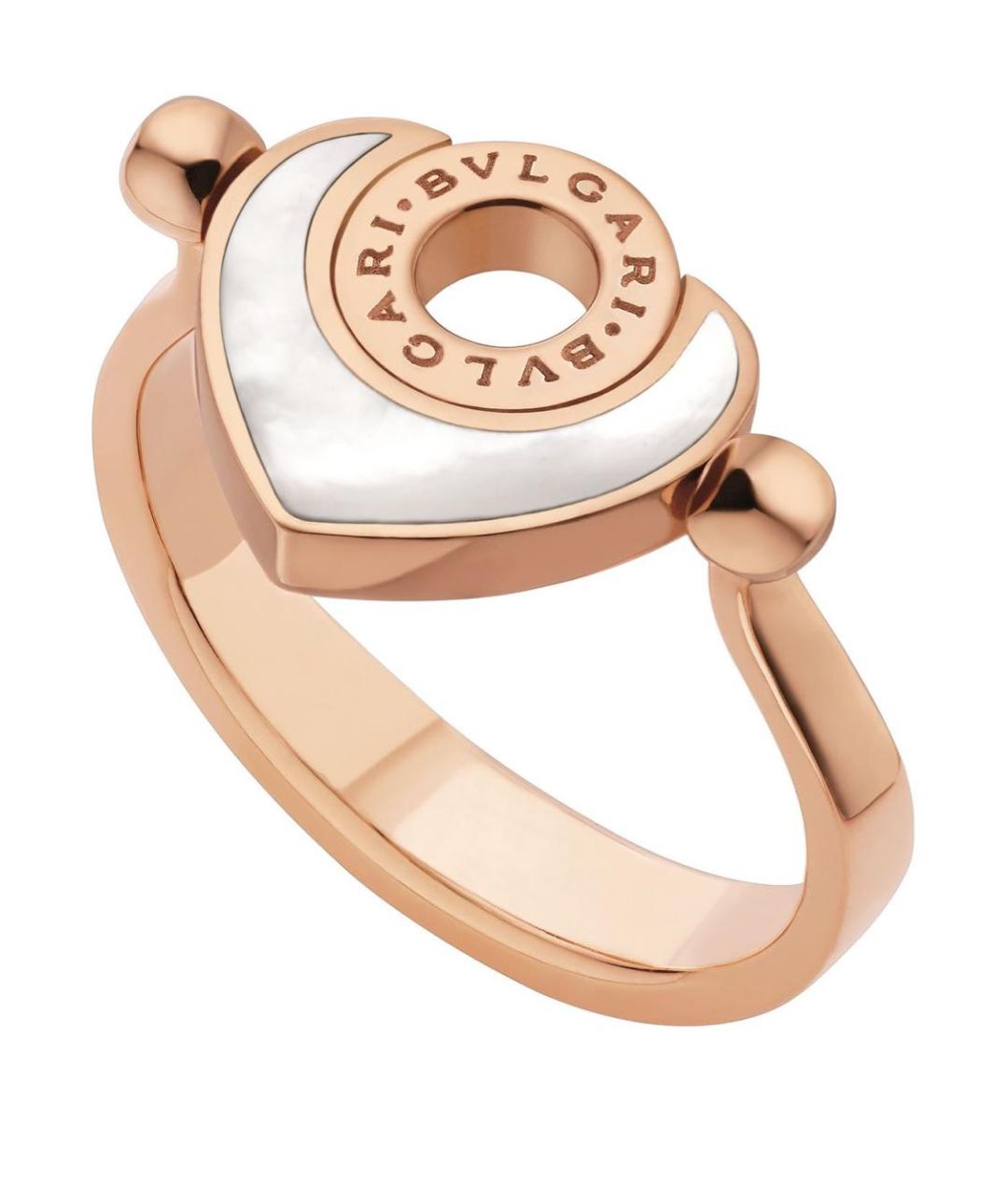 BVLGARI Розовое кольцо из розового золота, фото 1