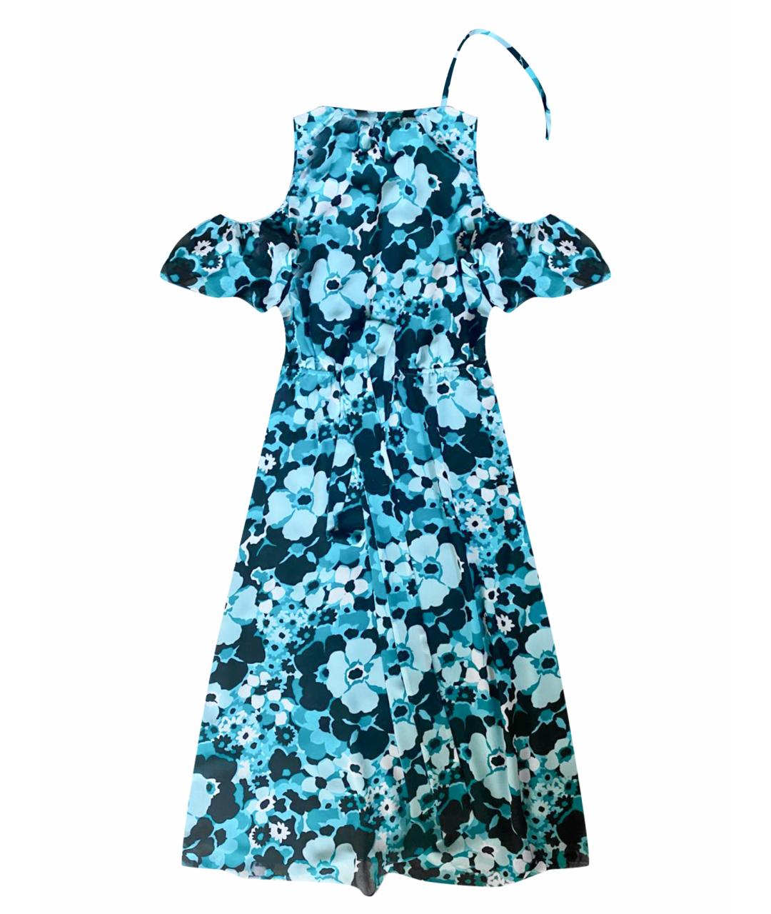 MICHAEL KORS Голубое полиэстеровое повседневное платье, фото 1