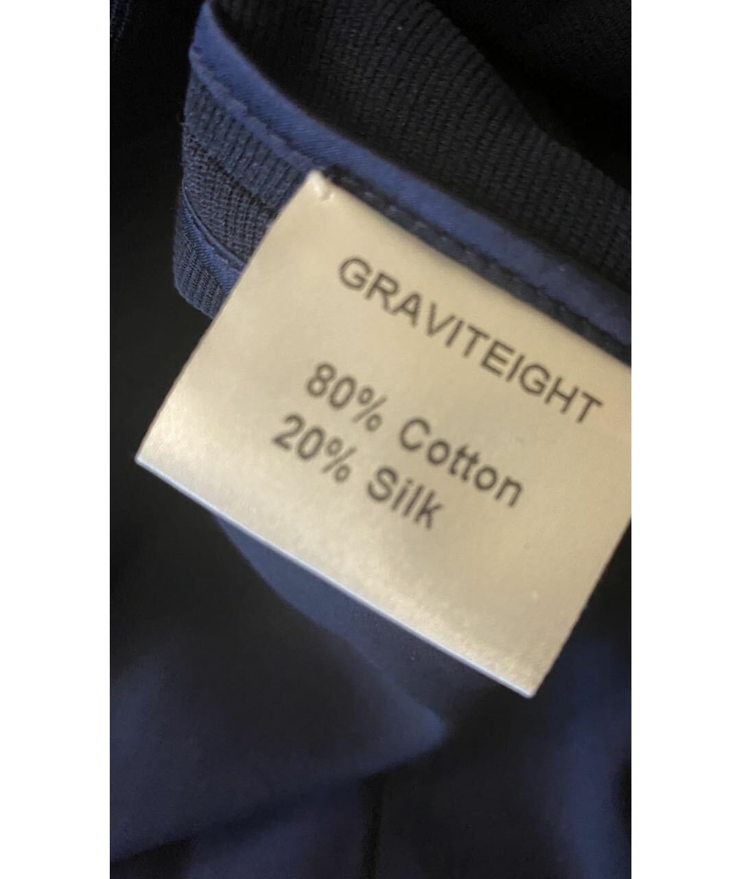 GRAVITEIGHT Темно-синие прямые брюки, фото 3