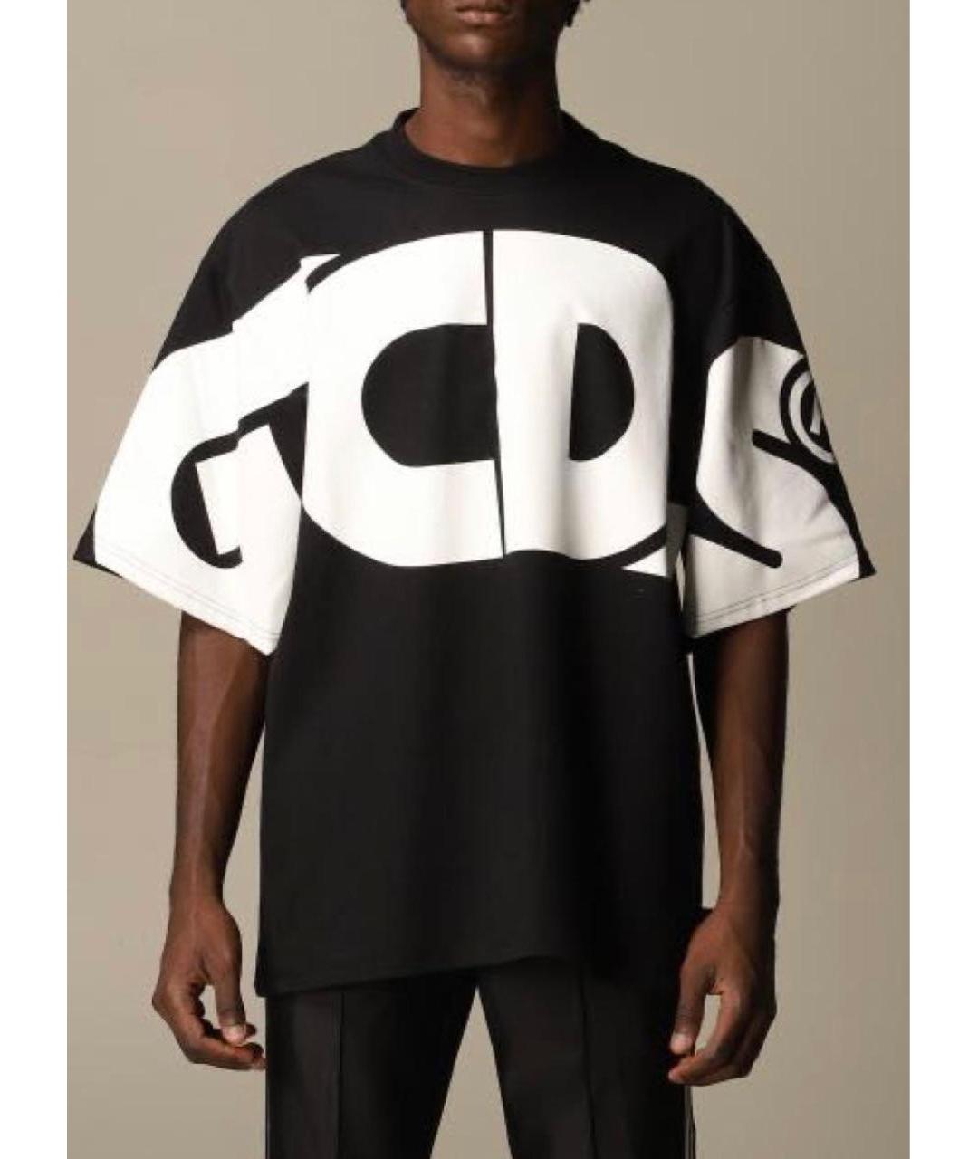 GCDS Черная футболка, фото 5