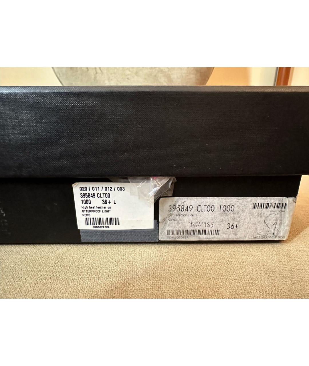 SAINT LAURENT Черные замшевые ботильоны, фото 8