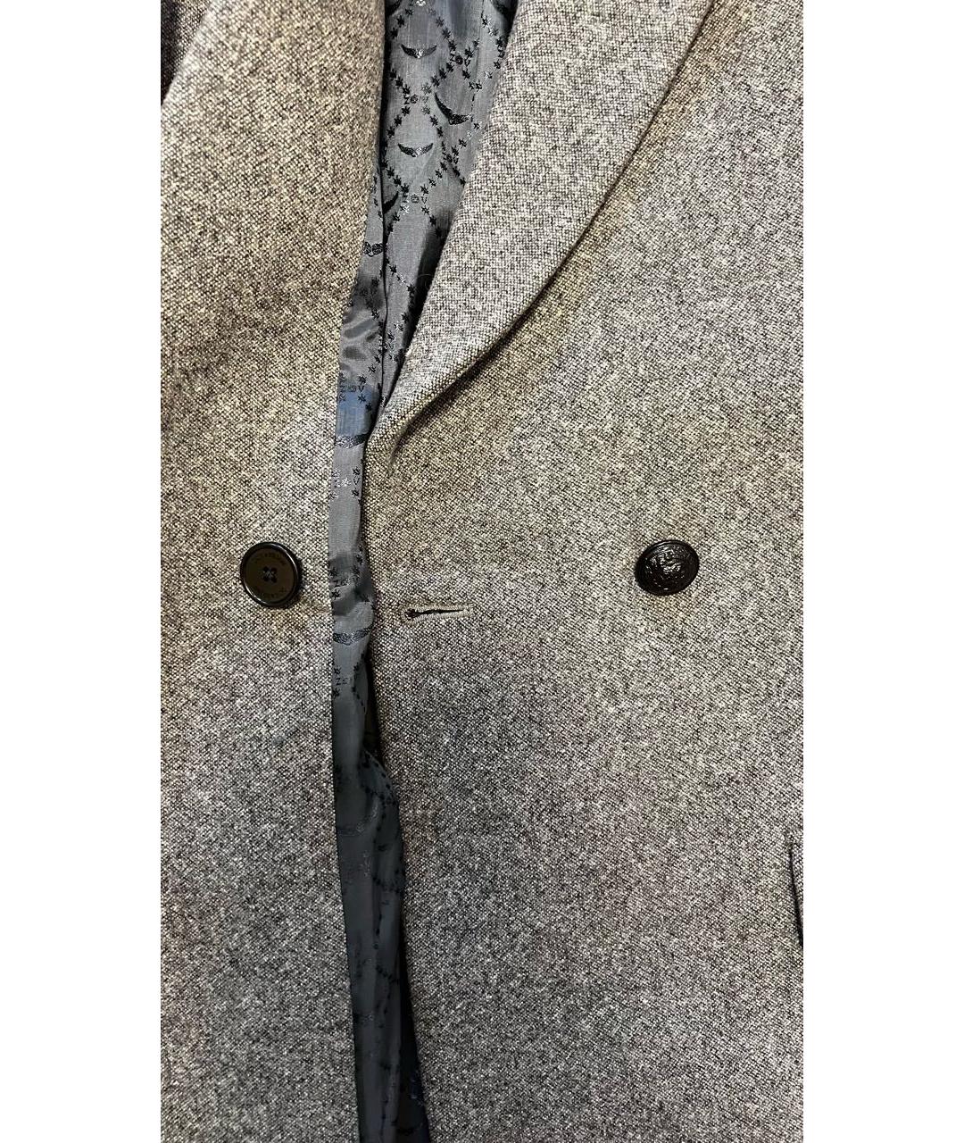 ZADIG & VOLTAIRE Серое шерстяное пальто, фото 4