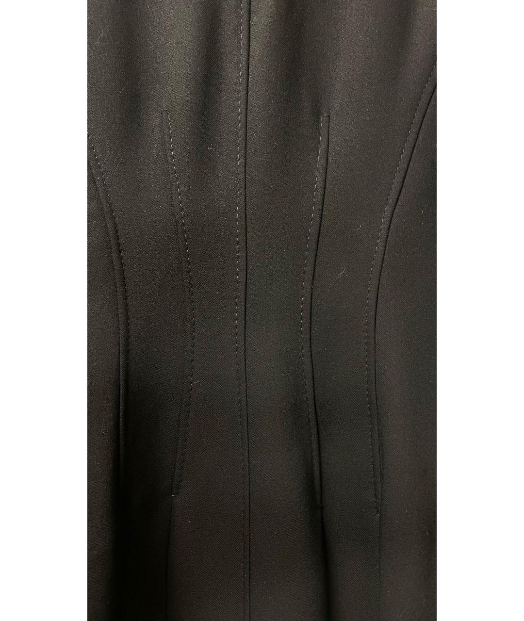 GIANFRANCO FERRE Черное шерстяное пальто, фото 8