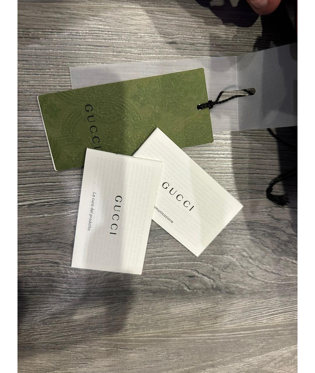 GUCCI Коричневая кожаная сумка с короткими ручками, фото 5