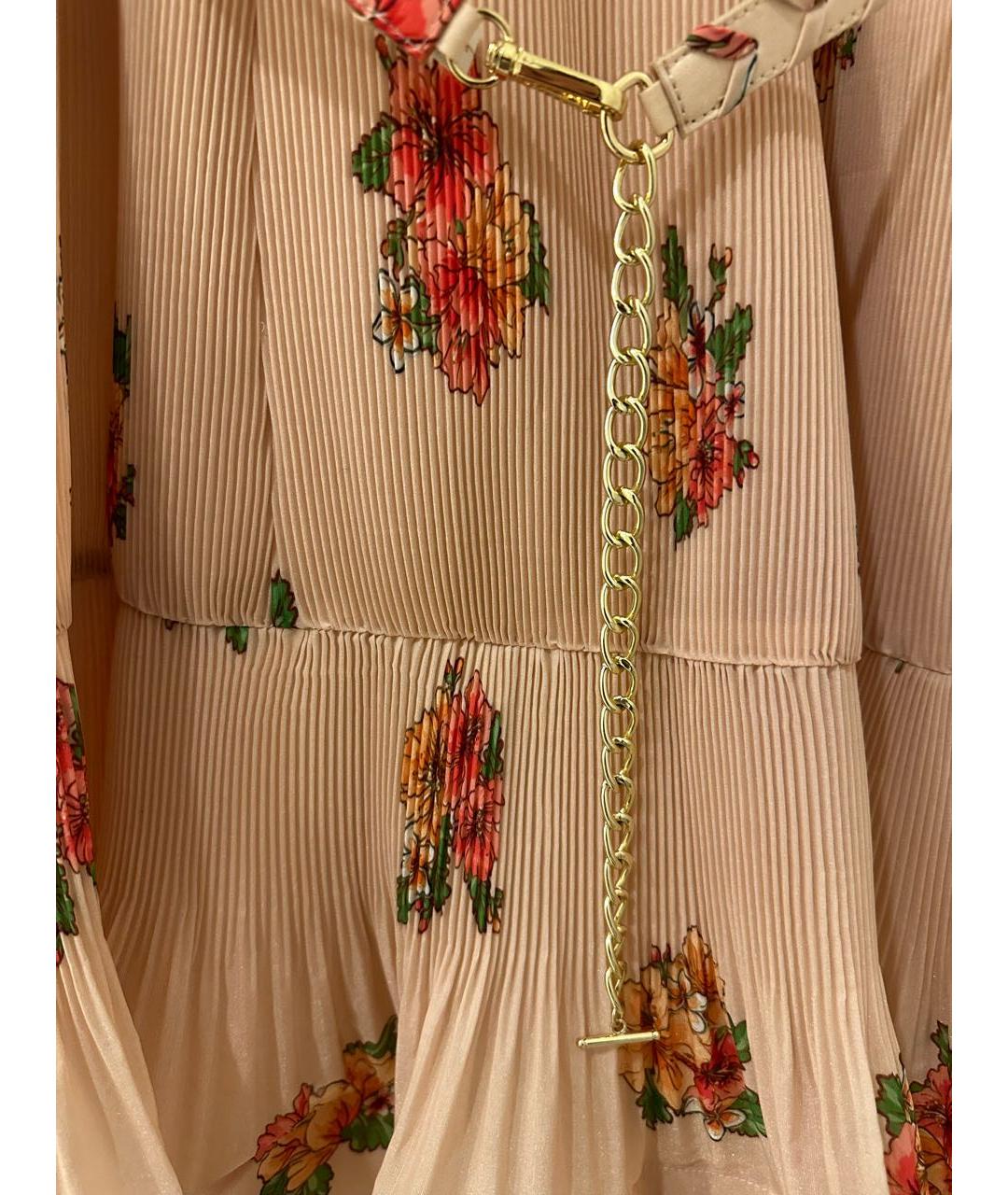 ZIMMERMANN Розовое полиэстеровое коктейльное платье, фото 4
