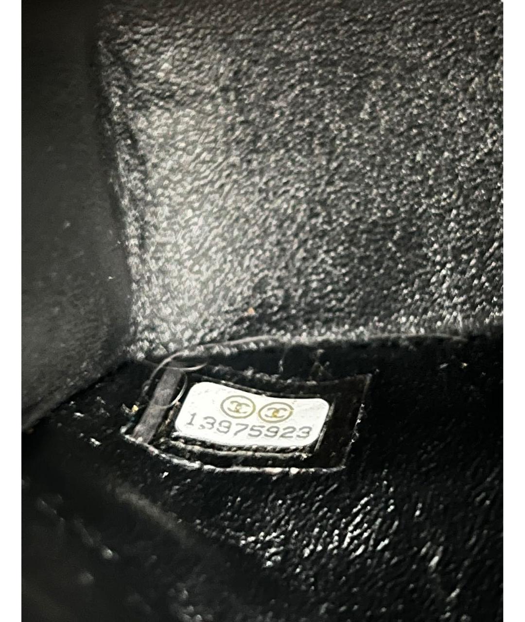 CHANEL PRE-OWNED Кожаная сумка через плечо, фото 8
