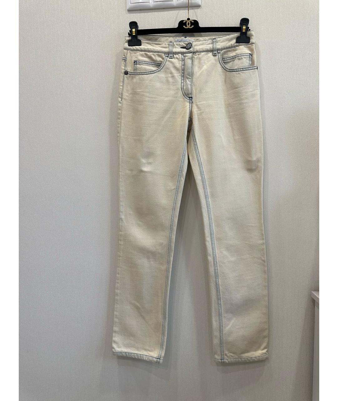 CHANEL PRE-OWNED Прямые джинсы, фото 9
