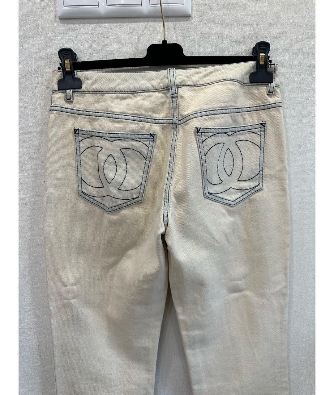 CHANEL PRE-OWNED Прямые джинсы, фото 6