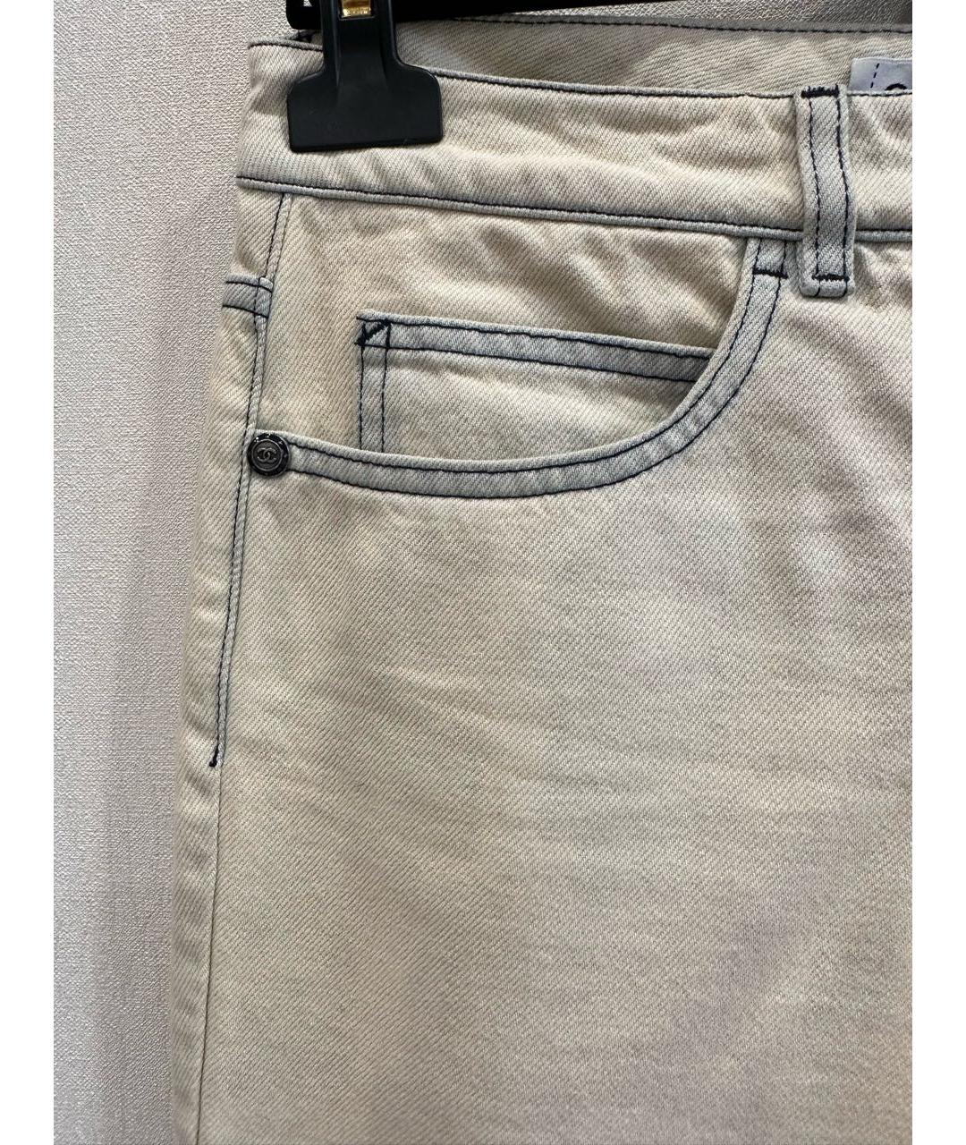 CHANEL PRE-OWNED Прямые джинсы, фото 8