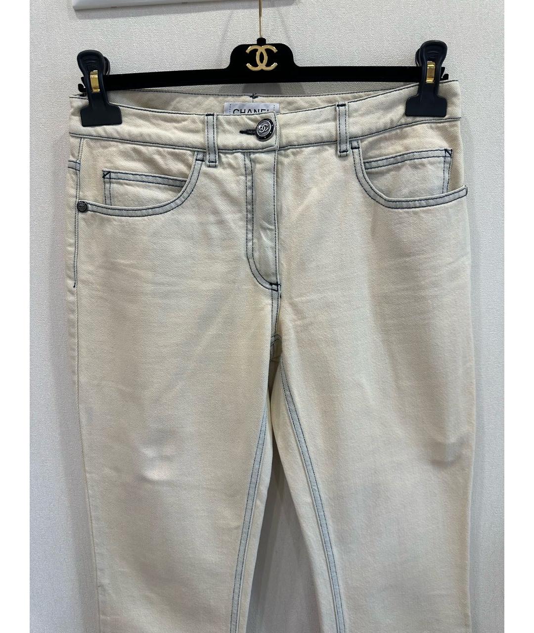 CHANEL PRE-OWNED Прямые джинсы, фото 2