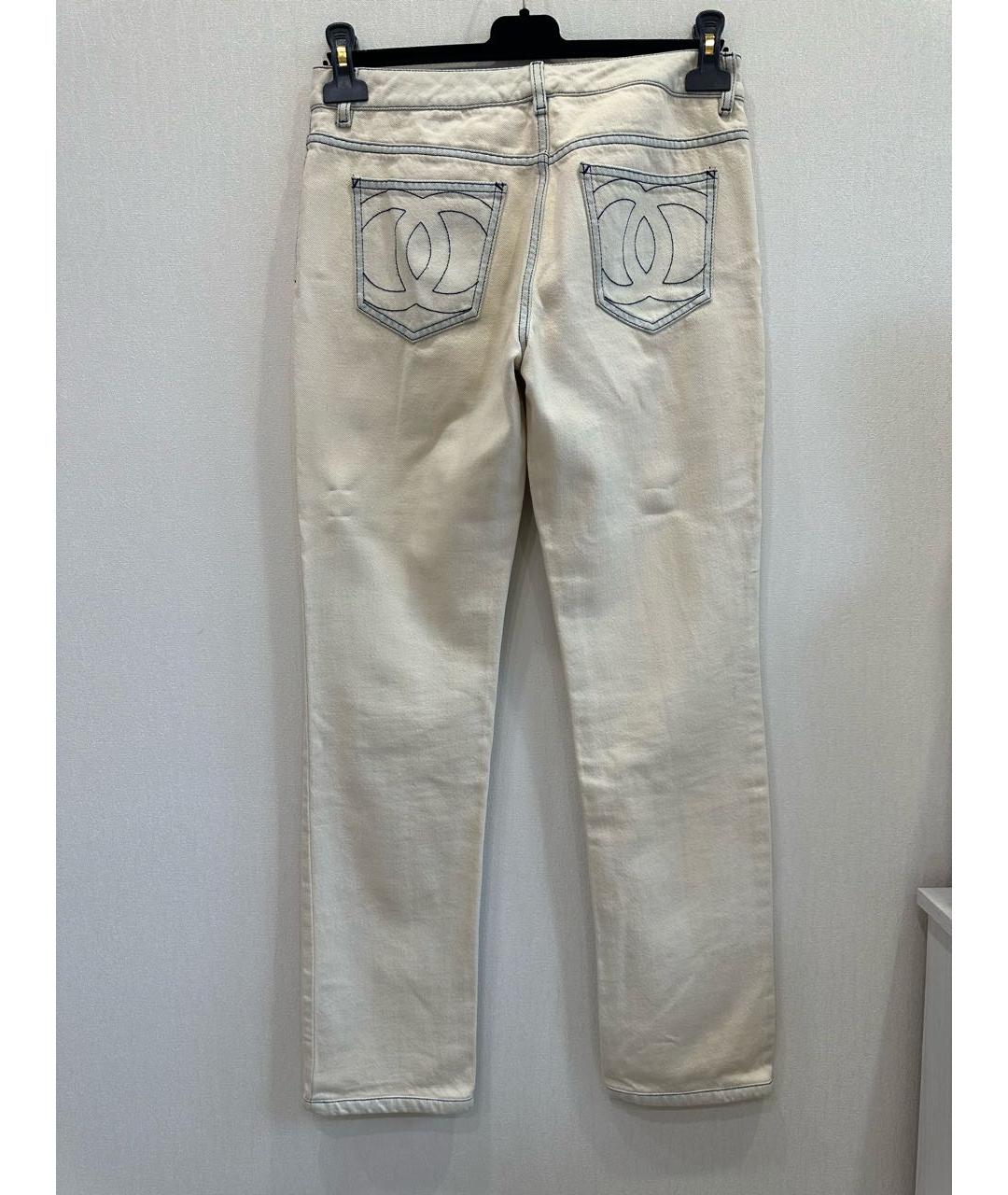 CHANEL PRE-OWNED Прямые джинсы, фото 5