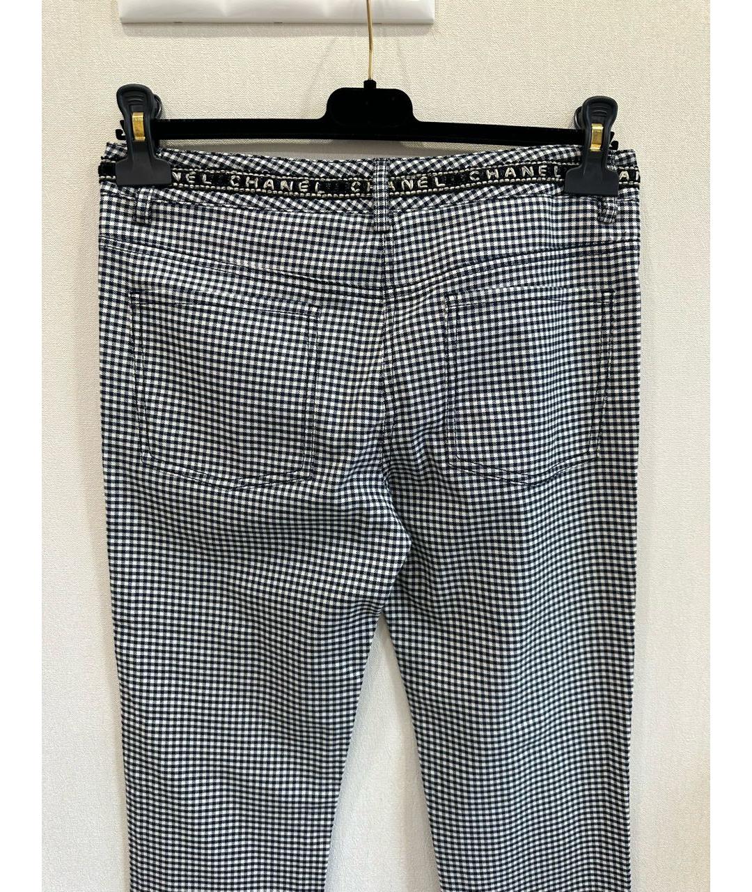 CHANEL PRE-OWNED Мульти прямые брюки, фото 6
