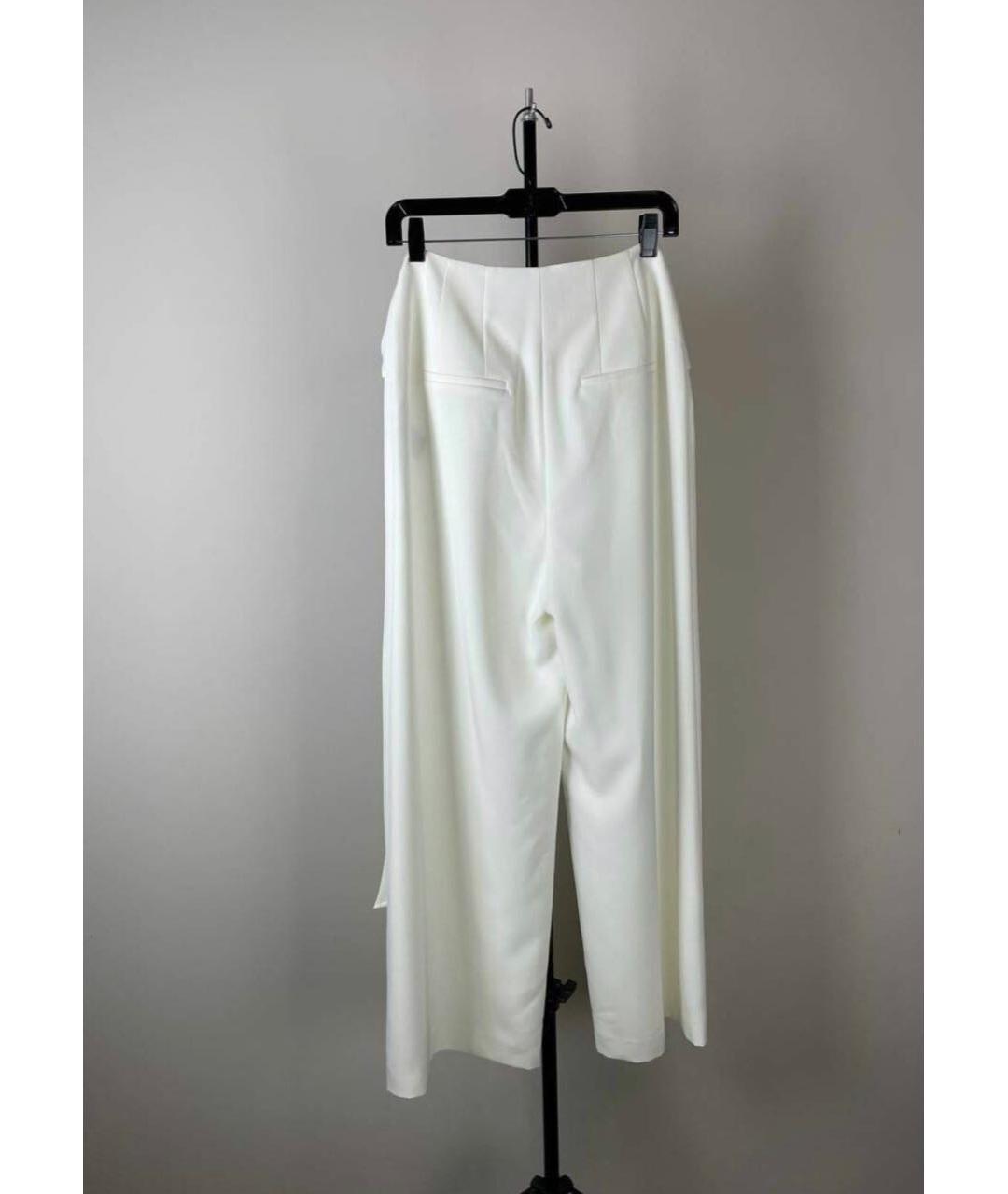 MILLY Белые полиэстеровые брюки широкие, фото 2