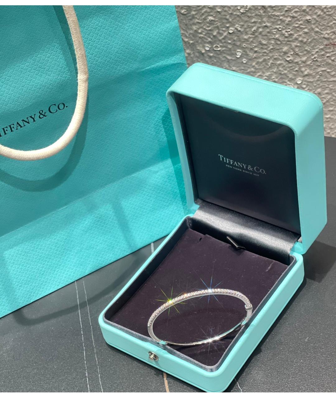 TIFFANY&CO Белый браслет из белого золота, фото 5