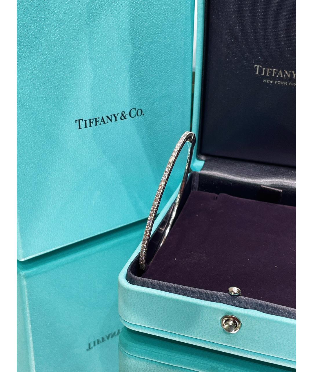 TIFFANY&CO Белый браслет из белого золота, фото 7