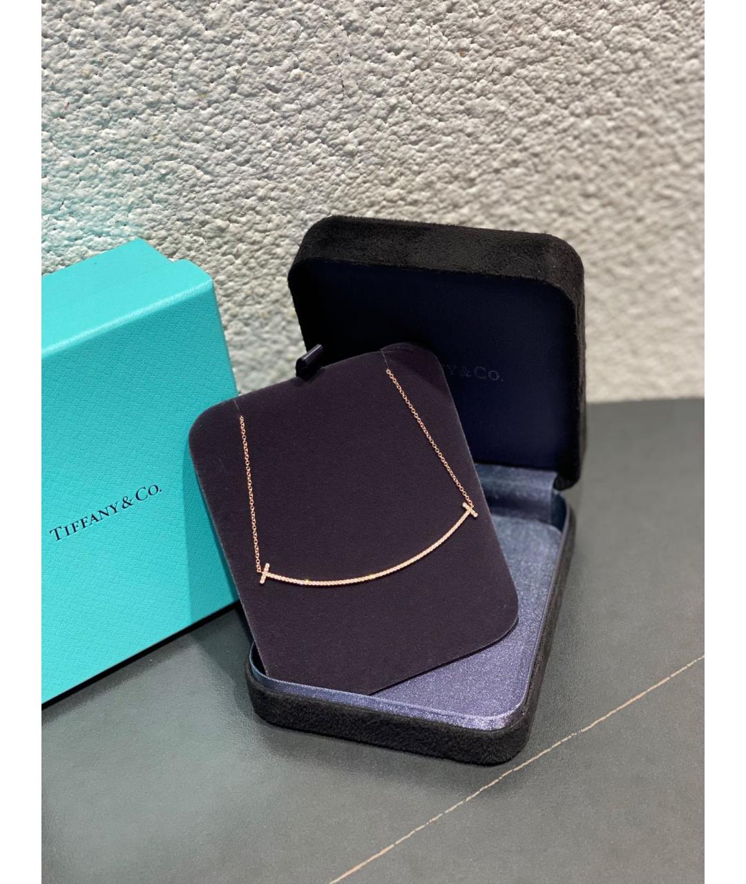 TIFFANY&CO Золотое колье из розового золота, фото 4