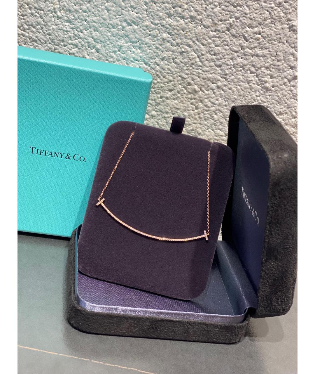 TIFFANY&CO Золотое колье из розового золота, фото 6