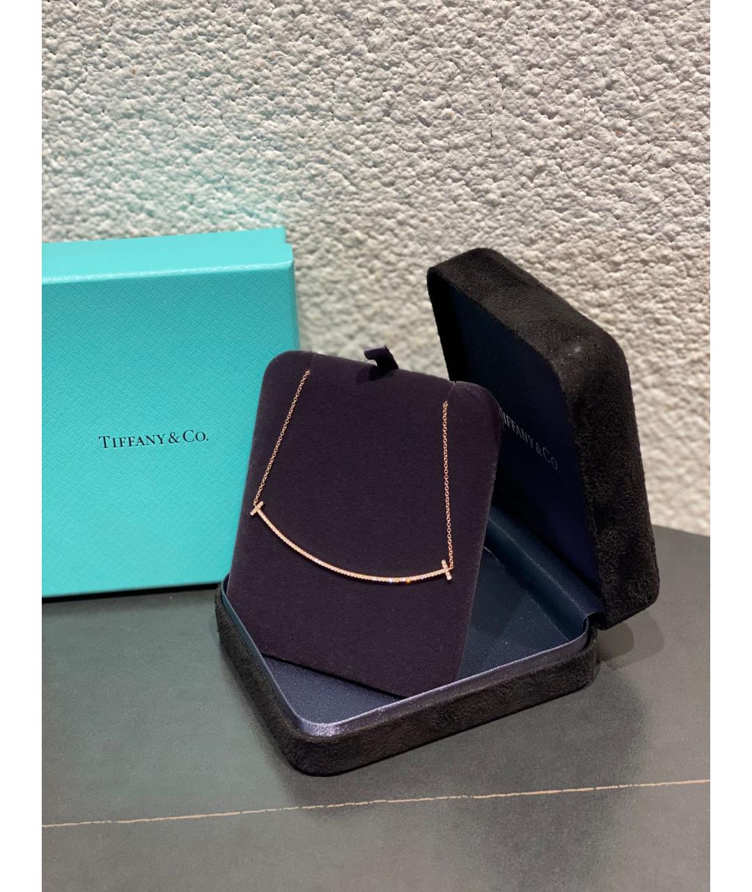 TIFFANY&CO Золотое колье из розового золота, фото 5
