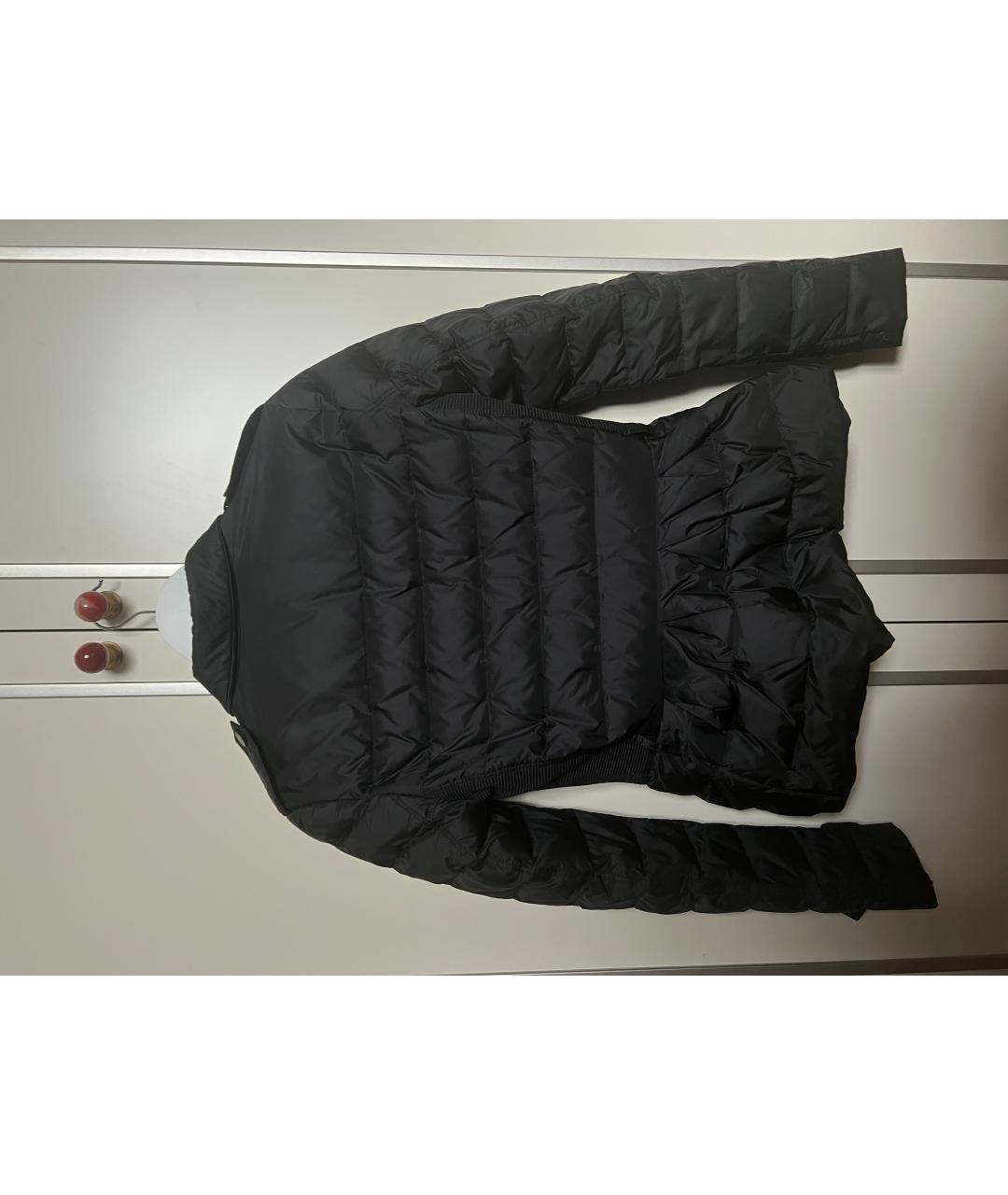 BURBERRY Черный пуховик, фото 2