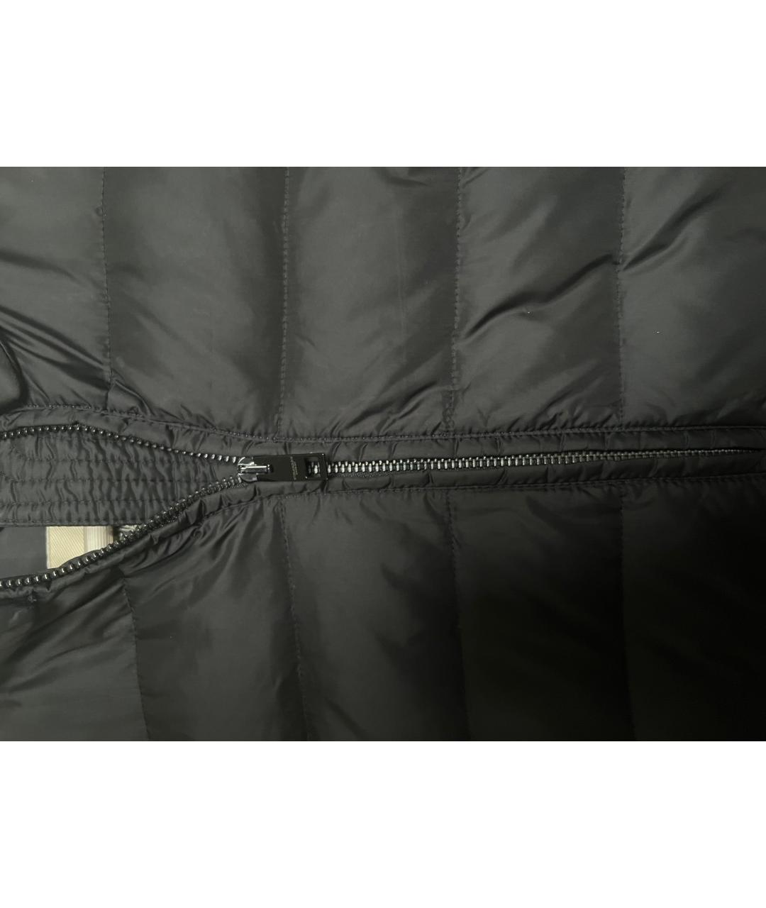 BURBERRY Черный пуховик, фото 4