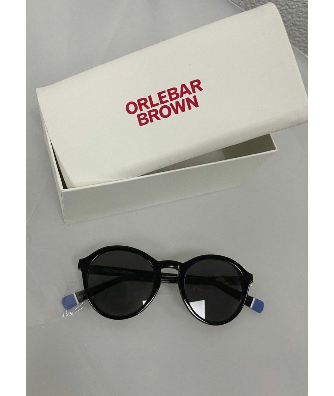 ORLEBAR BROWN Черные солнцезащитные очки, фото 5