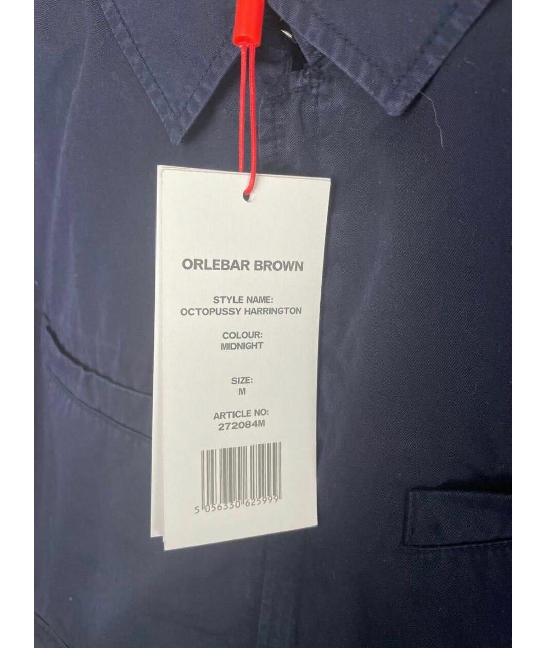 ORLEBAR BROWN Черная хлопковая куртка, фото 4