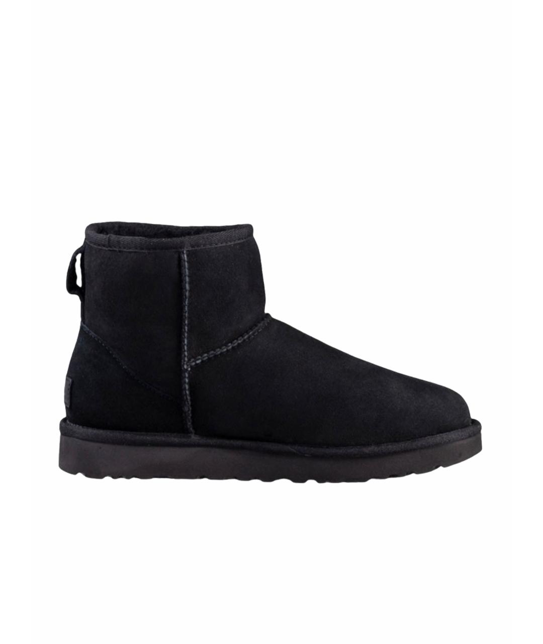 UGG AUSTRALIA Черные ботинки, фото 1