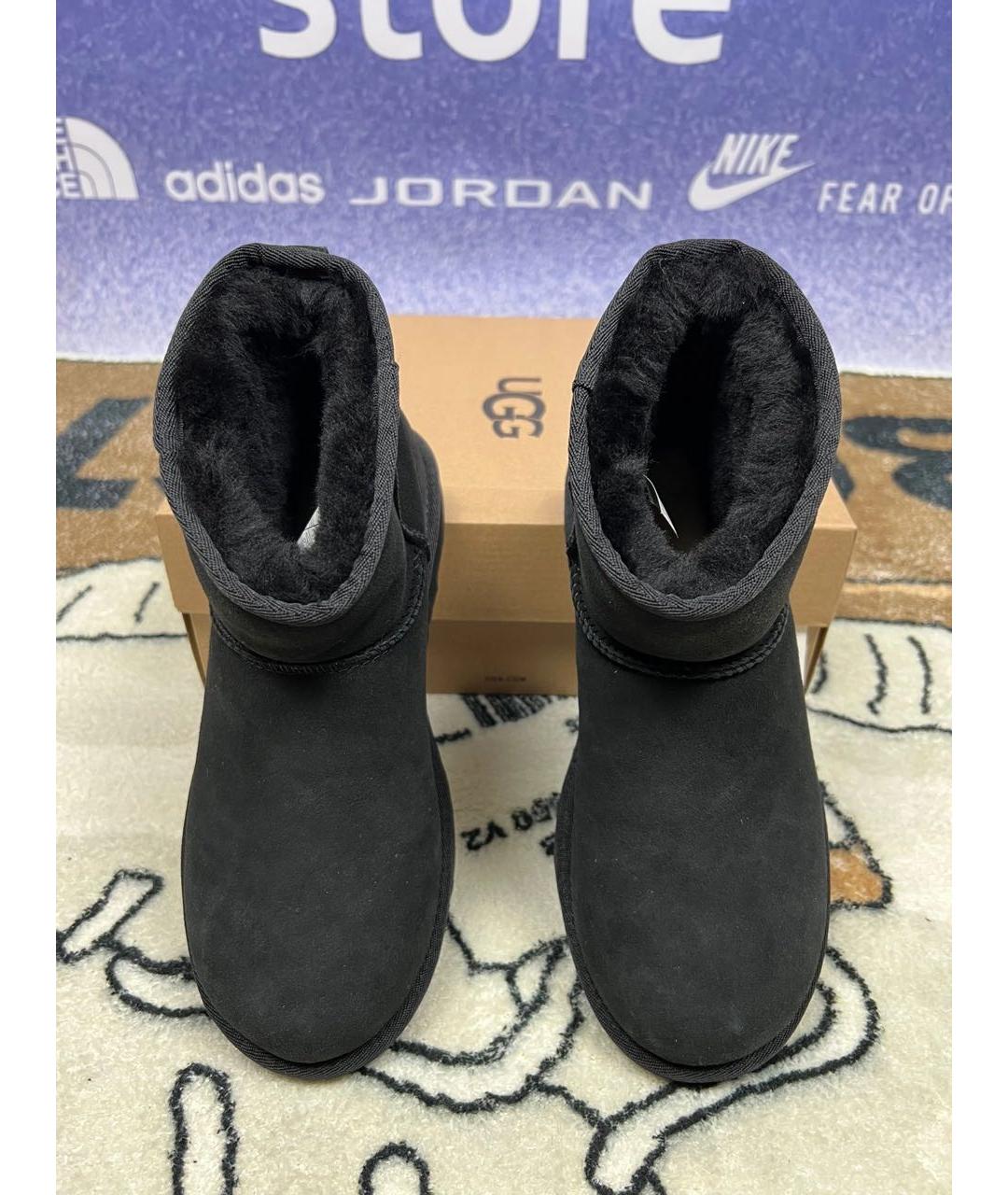 UGG AUSTRALIA Черные ботинки, фото 6