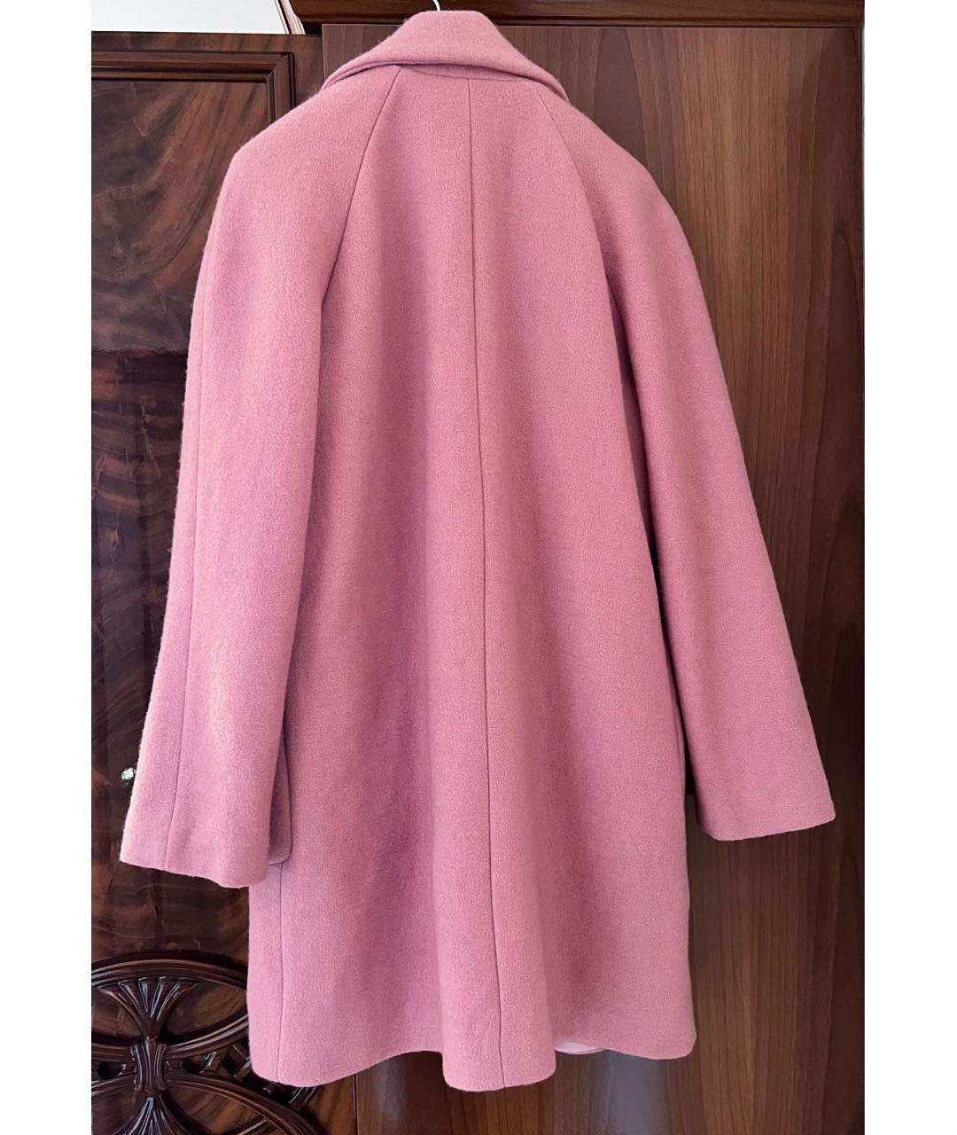 PINKO Розовое пальто, фото 2