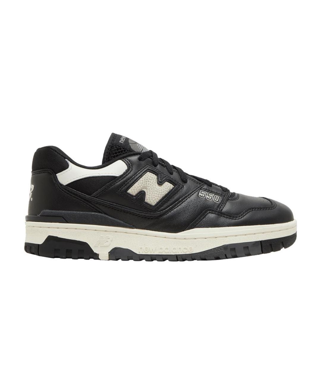 NEW BALANCE Черные кожаные кроссовки, фото 1