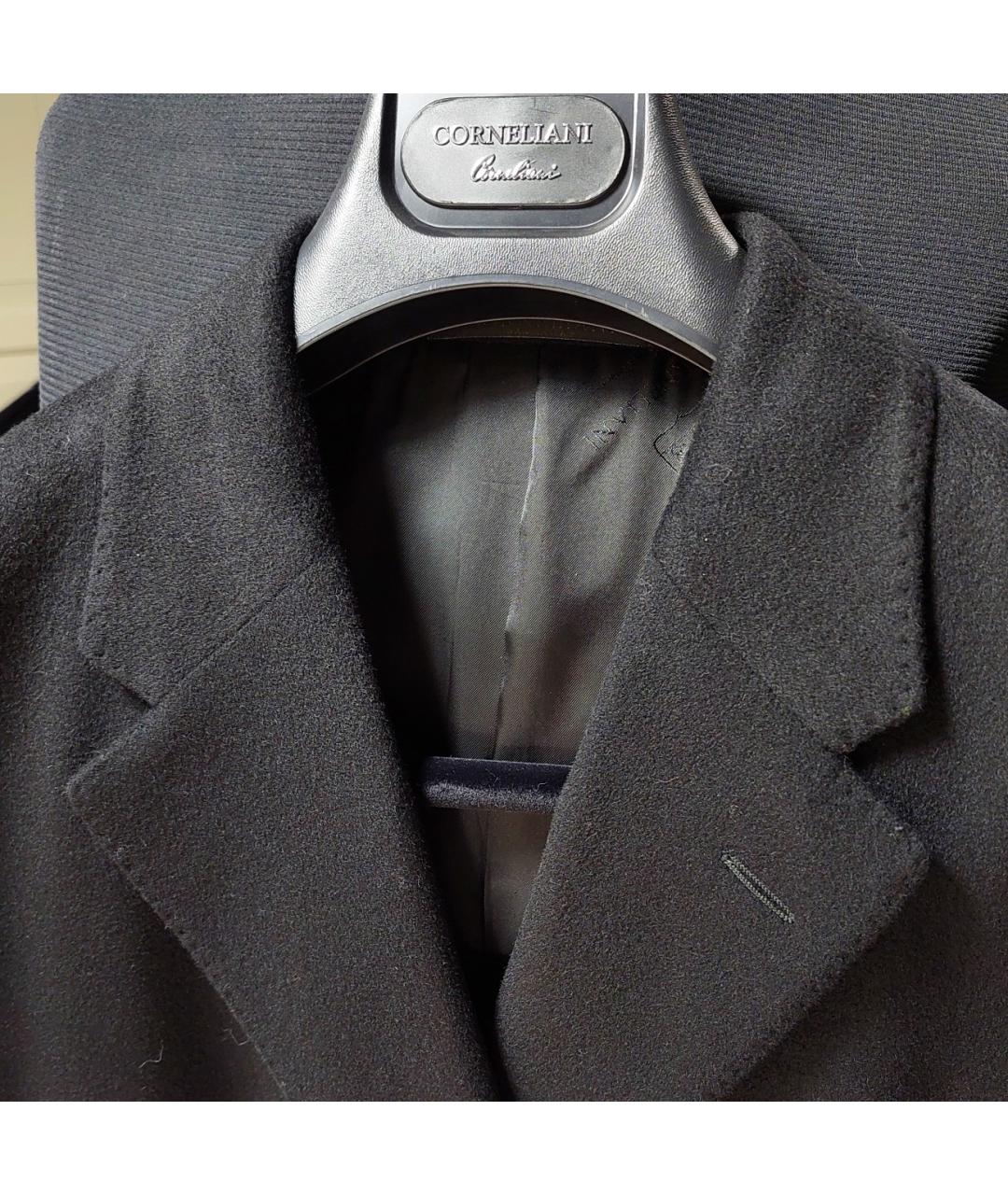 CORNELIANI Черное шерстяное пальто, фото 6