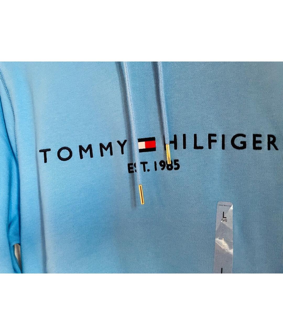 TOMMY HILFIGER Голубой хлопковый спортивные костюмы, фото 5
