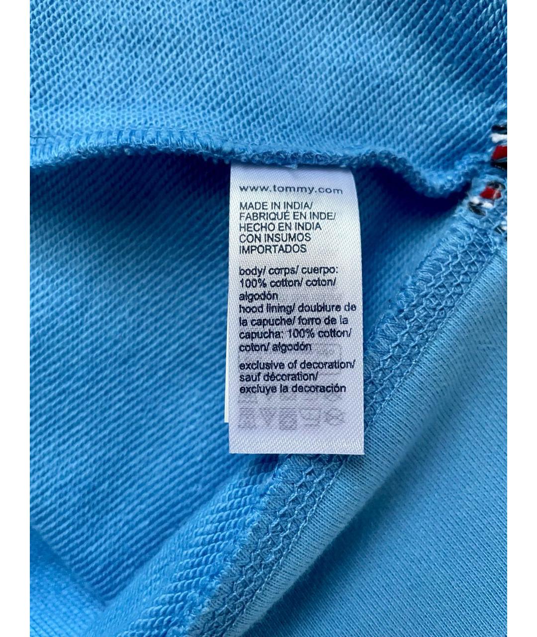 TOMMY HILFIGER Голубой хлопковый спортивные костюмы, фото 7