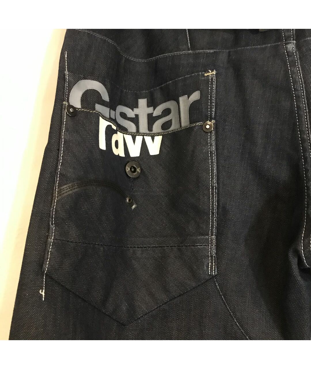 G-STAR RAW Хлопковые прямые джинсы, фото 4