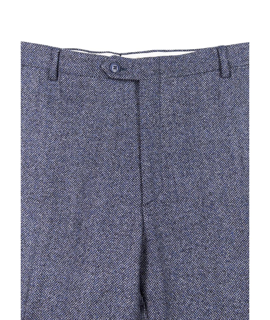 BRIONI Серые классические брюки, фото 4