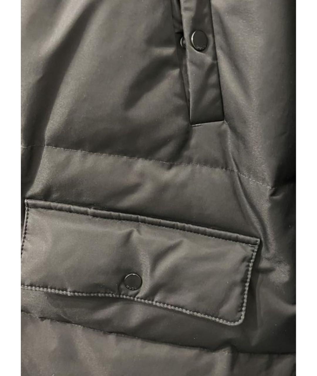 HUGO BOSS Черный пуховик, фото 7