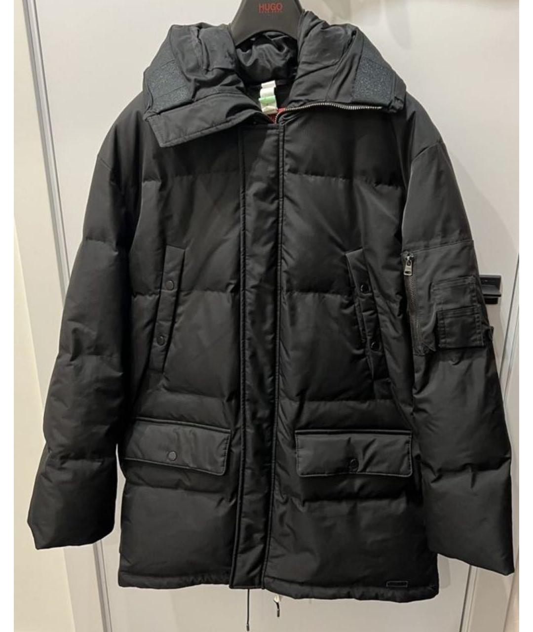 HUGO BOSS Черный пуховик, фото 8