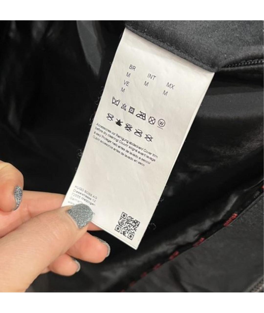 HUGO BOSS Черный пуховик, фото 6