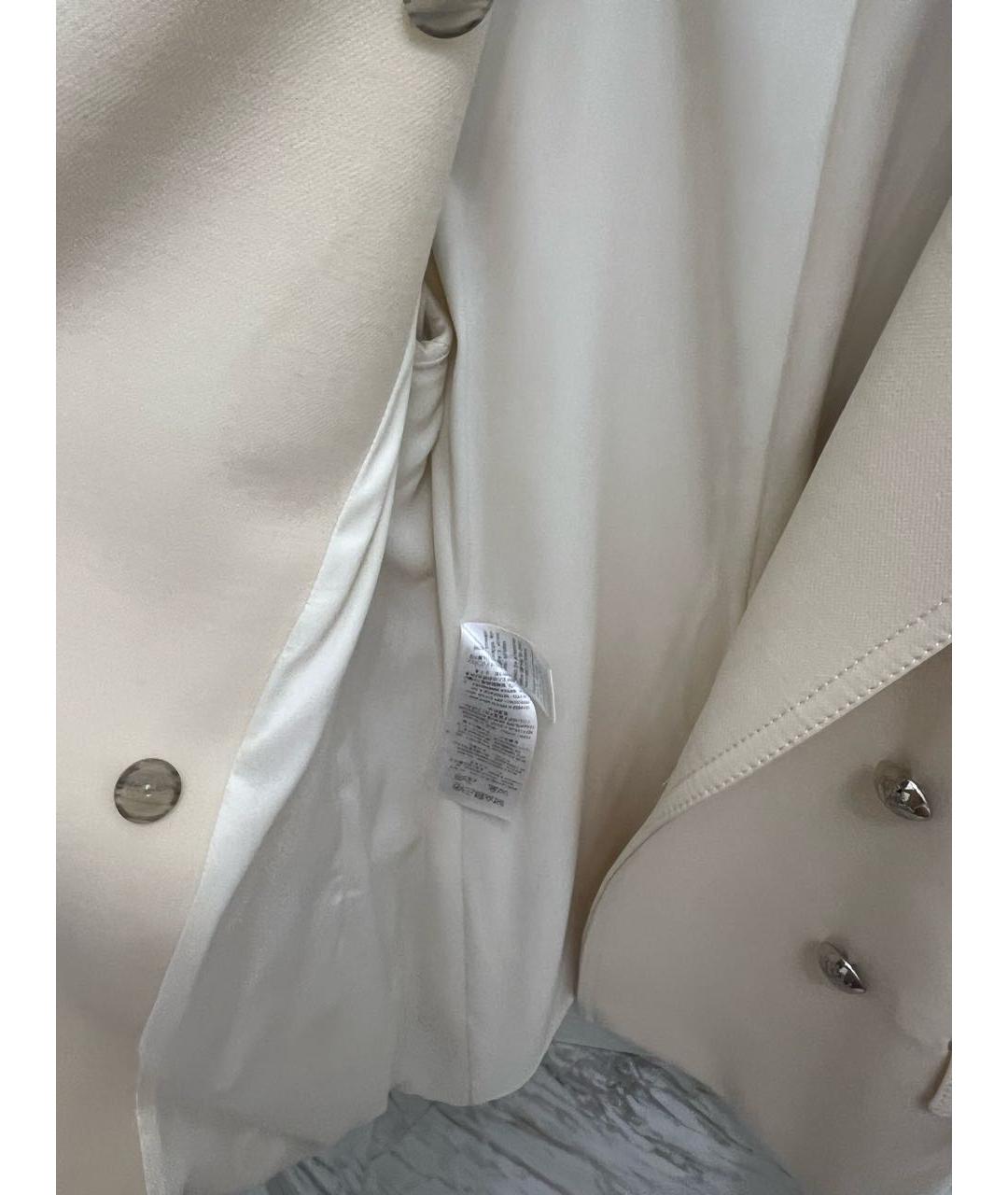 GUCCI Белое шерстяное пальто, фото 8