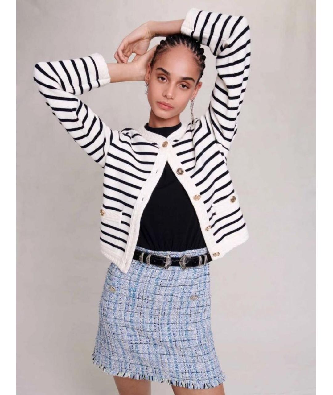 MAJE Черный кожаный ремень, фото 5