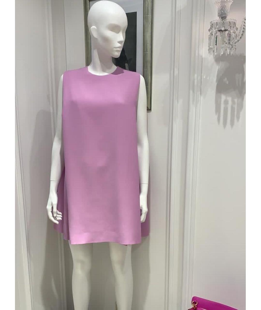 VALENTINO Розовое коктейльное платье, фото 3