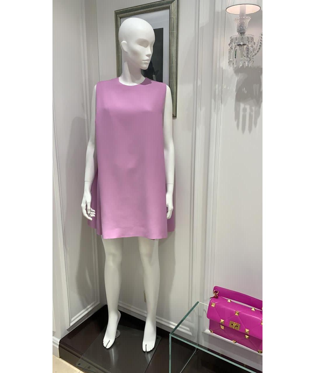 VALENTINO Розовое коктейльное платье, фото 2